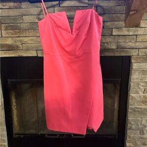 Pink Do+Be strapless dress